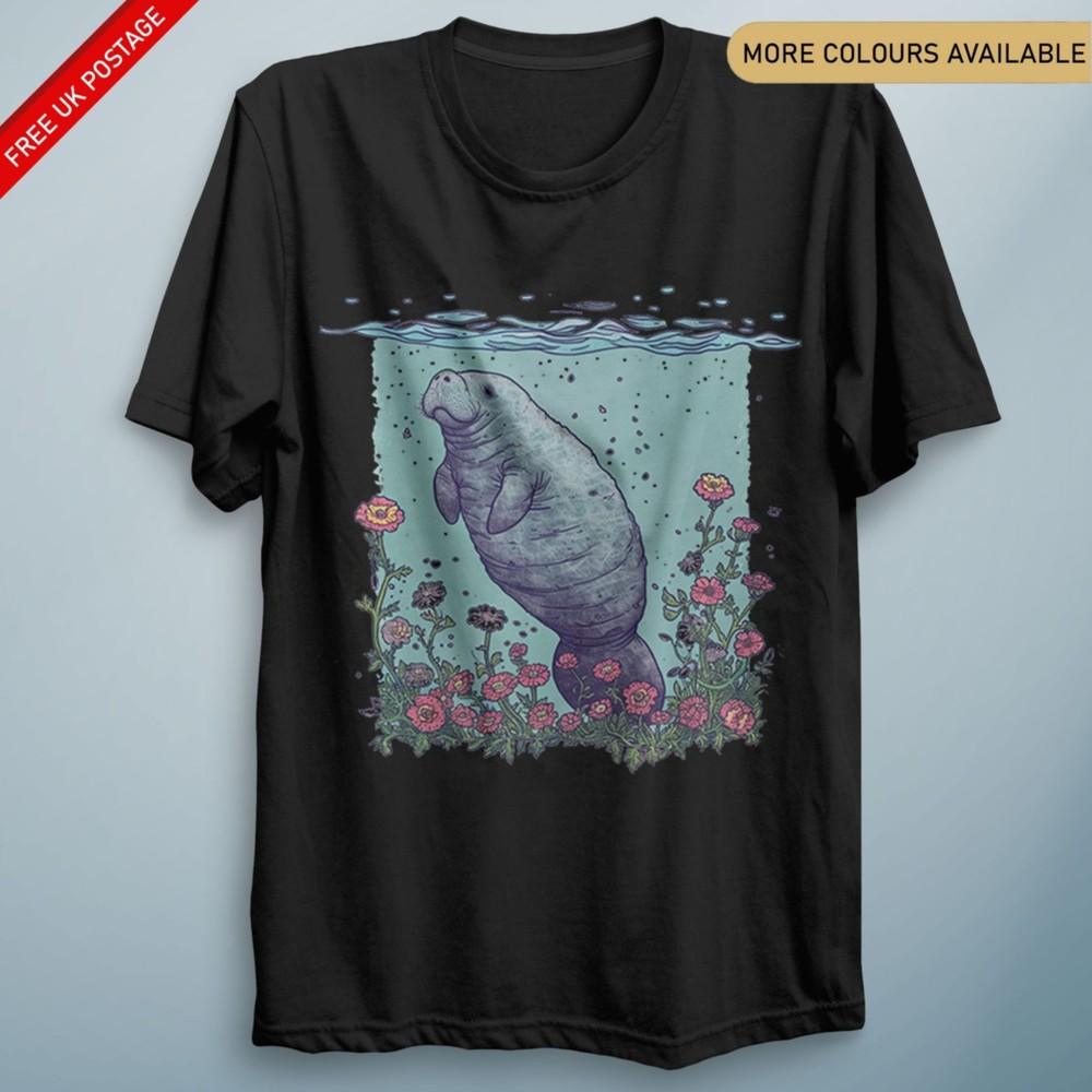 Unisexatee Sea Life TShirt Dolphin Whale Ocean Animal Lover Tee S