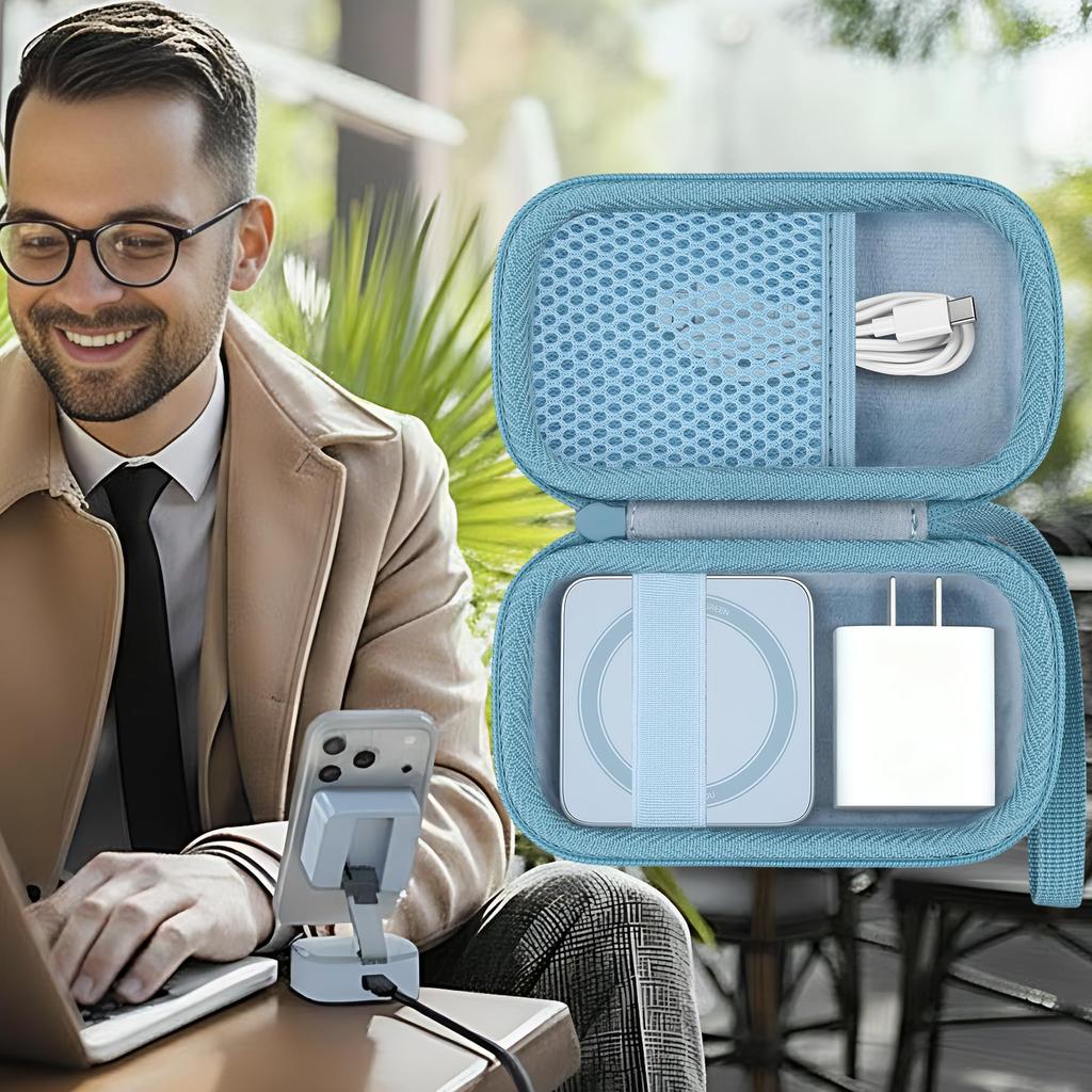 (Case Only) UGREEN Qi2 MagFlow W752 25W Wireless Charger with MagSafe 2-in-1 Storage Case - Aenllosi