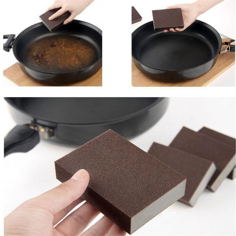 1pcs Melamine Particles Sponge Magic Sponge Eraser Kitchen Office Bathroom Cleaning Rust Remover Sponges Kitchen Tool 50%