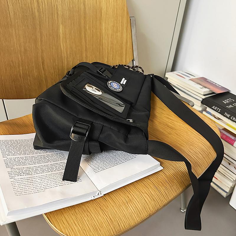 Mäns Messenger-väska Dam Axelväska Pendlar Väska Stor Kapacitet Student Klass Bokväska