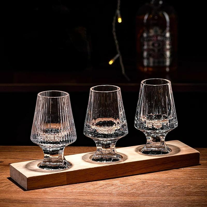 Creative Whiskey Glass Cup Transparent Cocktail Glasses Cups Professional Smelling Cup Tasting Glass Bar Home Accessories