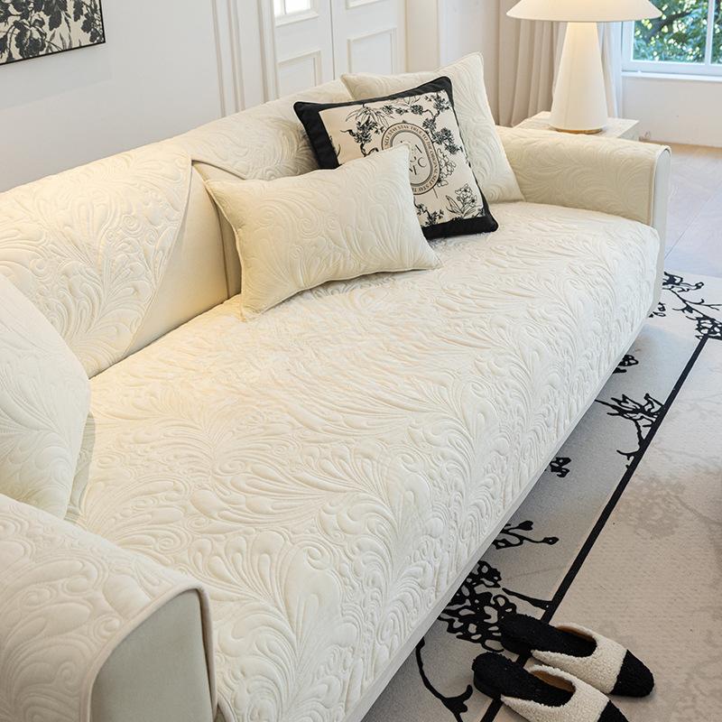 

Диванная подушка Four Seasons Универсальная диванная подушка Кристалл Бархатный нескользящий чехол для дивана Полотенце 110*110cm