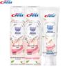 Crest Dual Color Whitening Toothpaste - Peach Flavor