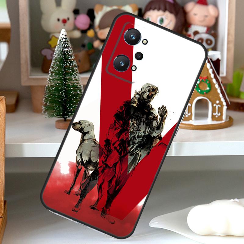 Metal Gear Solid For OPPO Realme C55 C35 C33 C31 C30 C25 C21Y C11 GT Neo 5 3T 2T Realme 10 9 11 Pro Plus Case