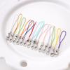 10Pcs/pack Polyester Phone Strap Lobster Clasp Phone Strap Doll String Keychain Phone Lanyard