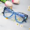 Ultra-light Computer Glasses Transparent Optical Eyewear Myopia Glasses Frame  for Women Girls
