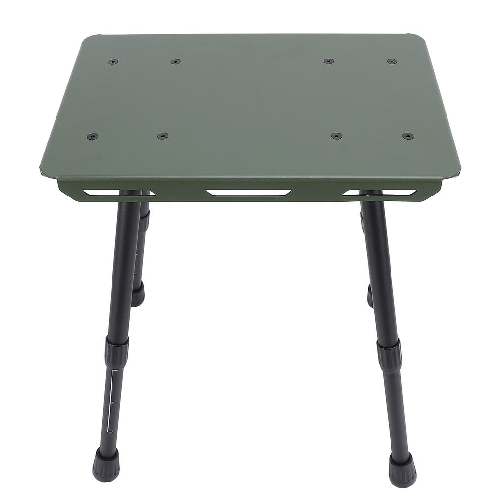 Camping Stool Folding Aluminum Alloy Oxford Cloth Lightweight 330.7lb Load Bearing Height   with Storage Bag Fishing Stool for Outdoor