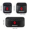 Car Back Seat Organizer Pocket Automatic Sticky Storage Bag for Renault RS Koleos Captur Megane Clio 4 Scenic DACIA Duster Logan NN40