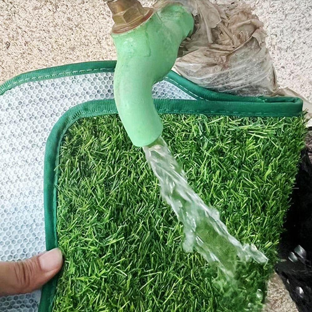 Washable Simulated Lawn Dog Pads Comfortable Pet Lawn Mat Artificial Dog Grass Mat Outdoor