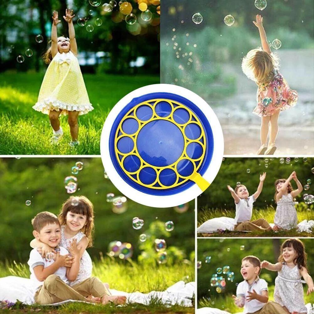 Bubble Wand Outdoor Fun Blower Set Big Bubble Machine Soap Bubbles Maker Blowing Bubble Tool