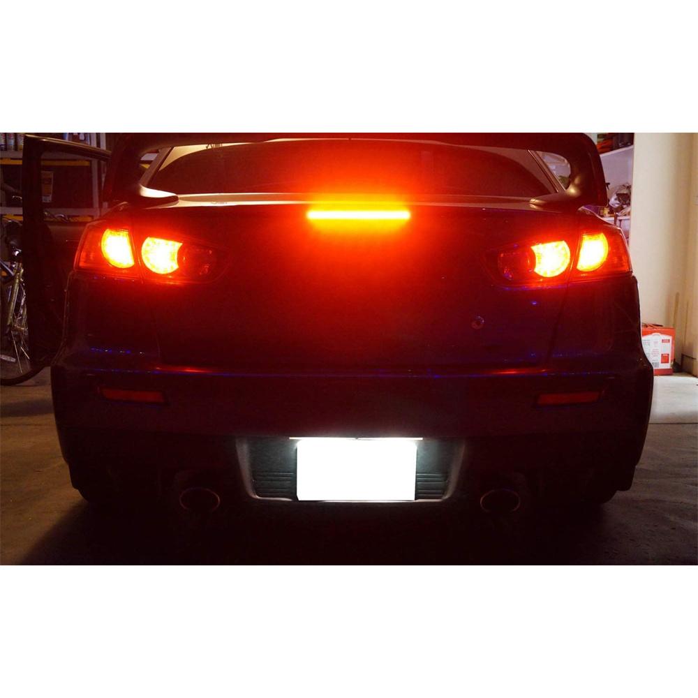 Red Lens LED Third 3rd Brake Stop Light For Mitsubishi Lancer Evo 2008-2016