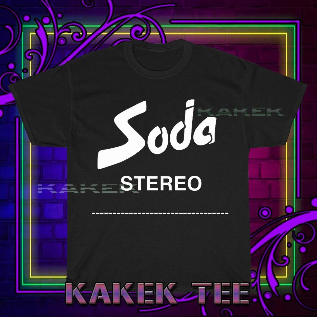 New Shirt Soda Stereo Vintage logo Funny Size S to 5XL S