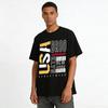 New York Print Casual T-Shirt Unisex Loose Breathable Top Pure cotton T-shirt