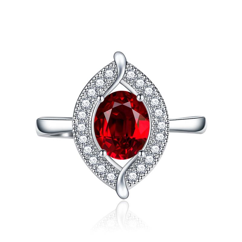 BELLA BOX Leaf Opening Resizable Rings For Women Zircon Engagement Party Fine Jewelry Gift