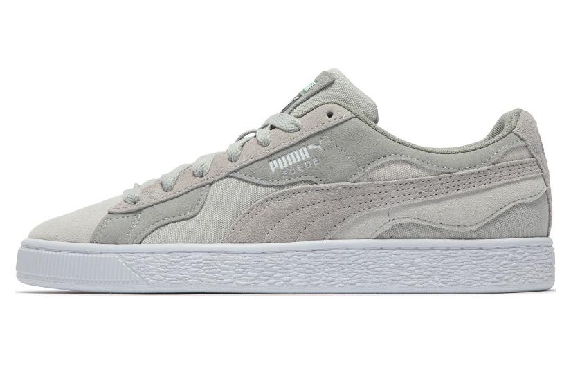 Puma Suede  Camowave Earth  Feather Grey 390673-02 35.5
