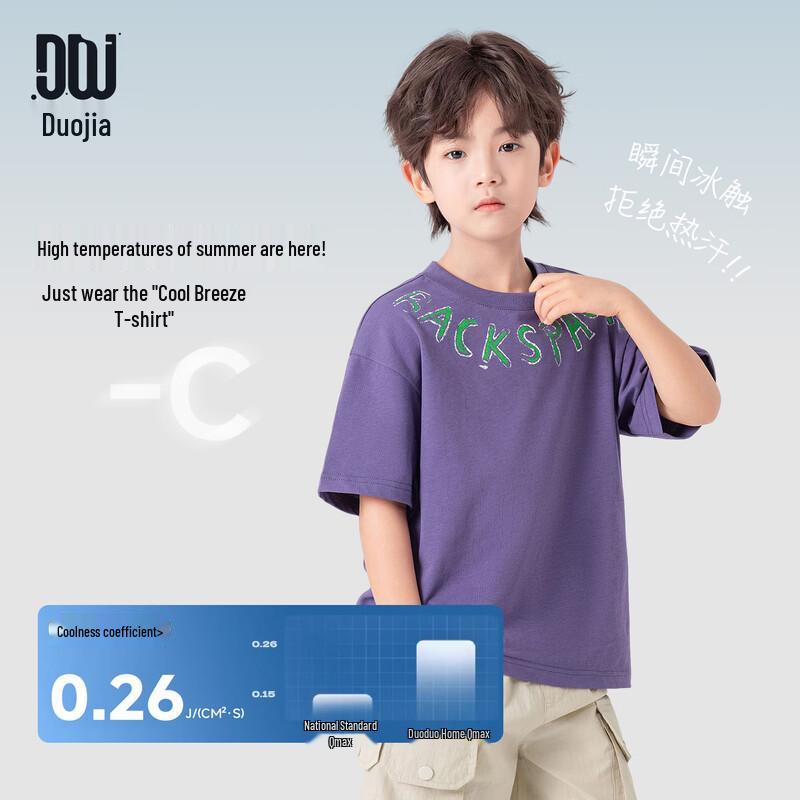 Boys' Cotton Short Sleeve T-Shirt