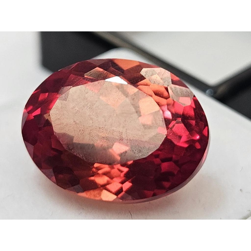 Stunning Padparadscha Sapphire Sri Lanka Natural Oval Cut 13-14 Ct Gemstone