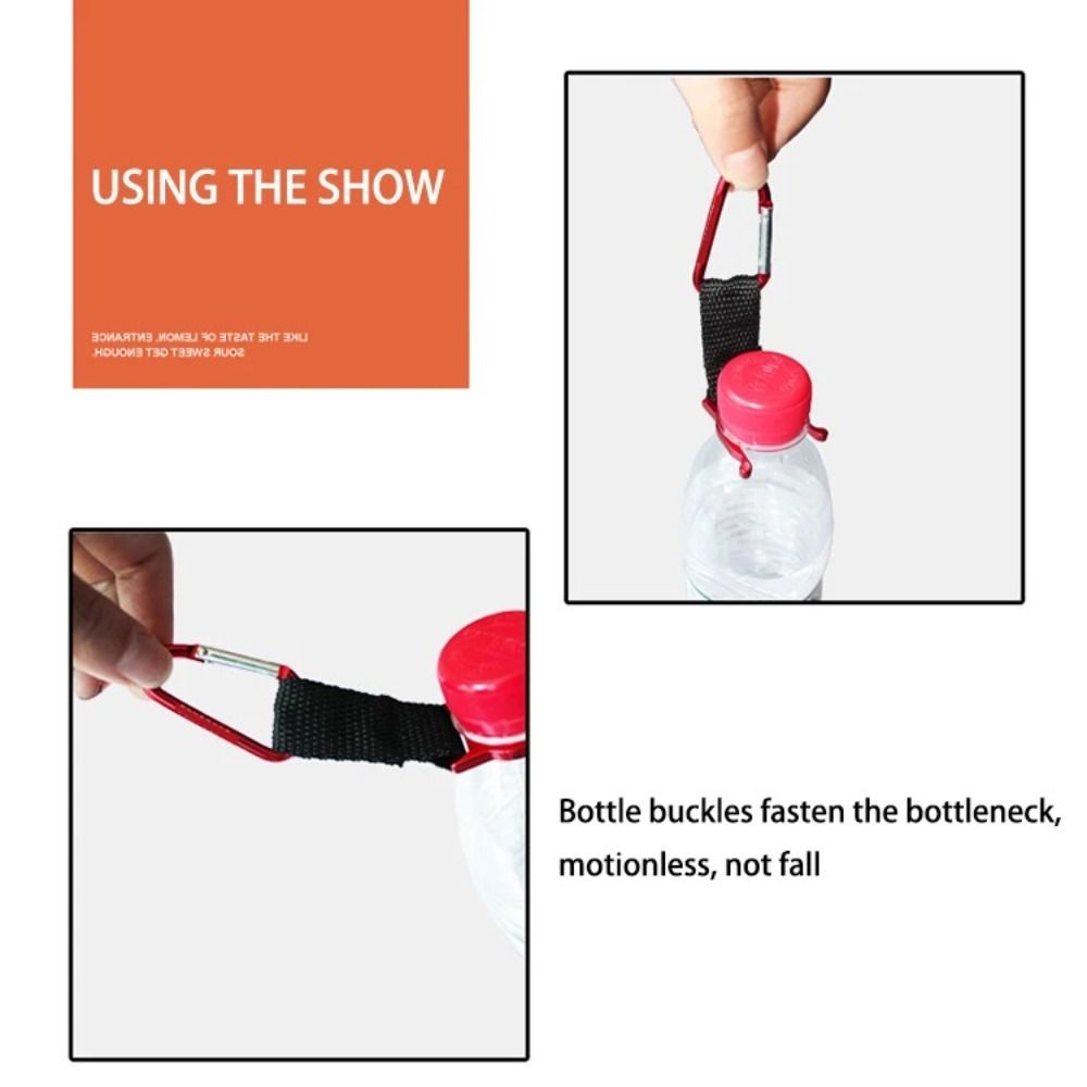 Backpack Hanger Hook Kettle Holder Carabiner Carrying Water Bottle Clip Hook  Traveling Tools