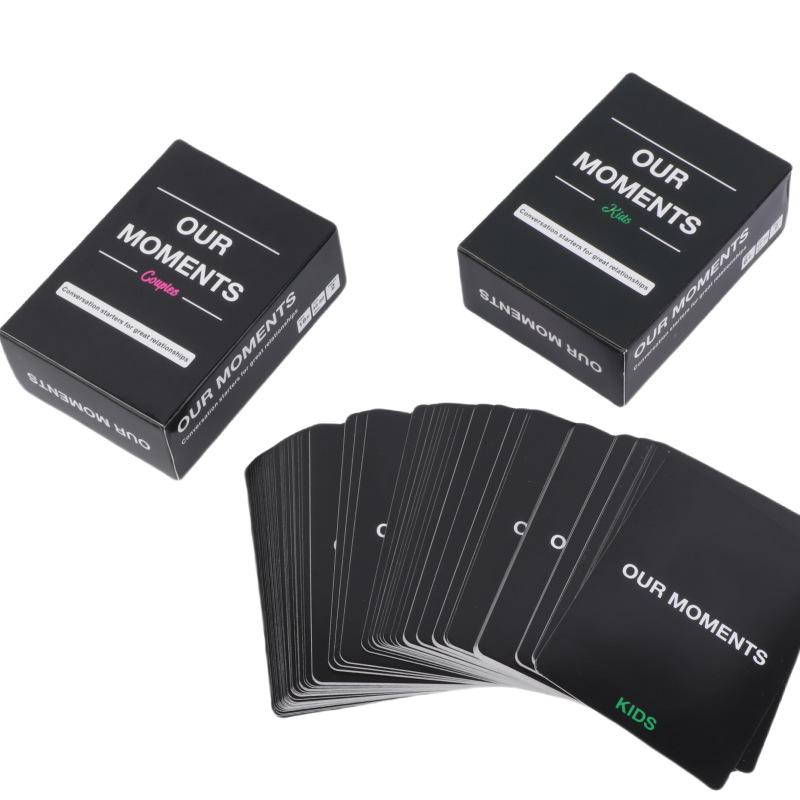 Our Moments Cross Card: A Fun English Card Board Game