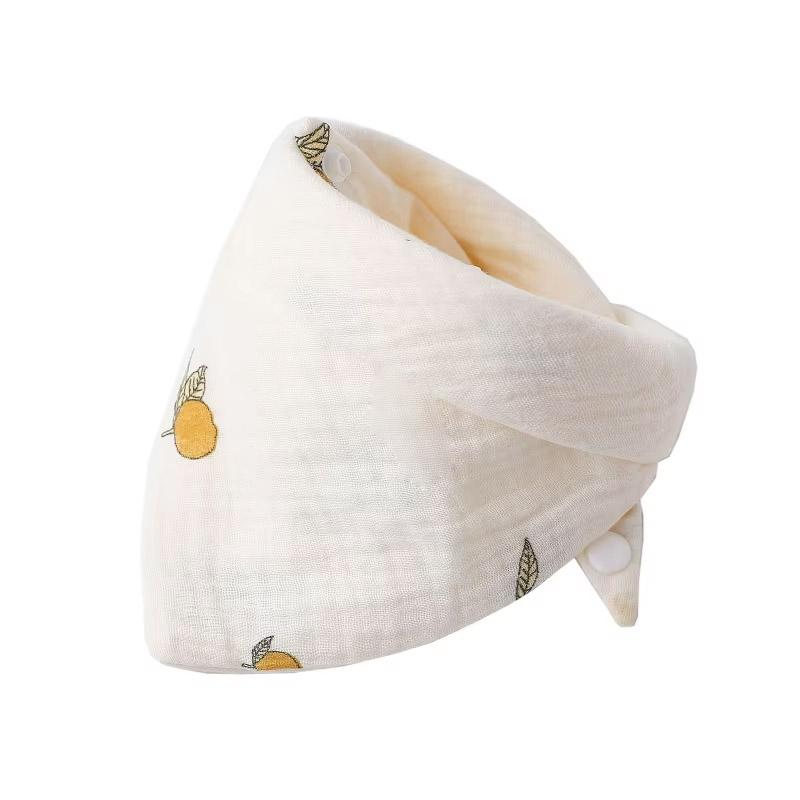 Baby Bibs Bandana Muslin Drooling Bib for Infant 0-1Year Baby Teething Soothe Towel High Absorbent Stylish Floral Bib Dropship