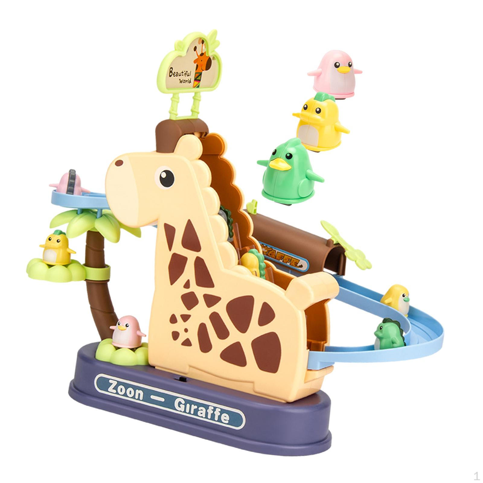 

Игра «Трек для животных», «Погоня» со встроенными огнями и музыкой, «Лазание», «Горка» для детей 3, 4, 5, 6 лет, 3pcs Animals