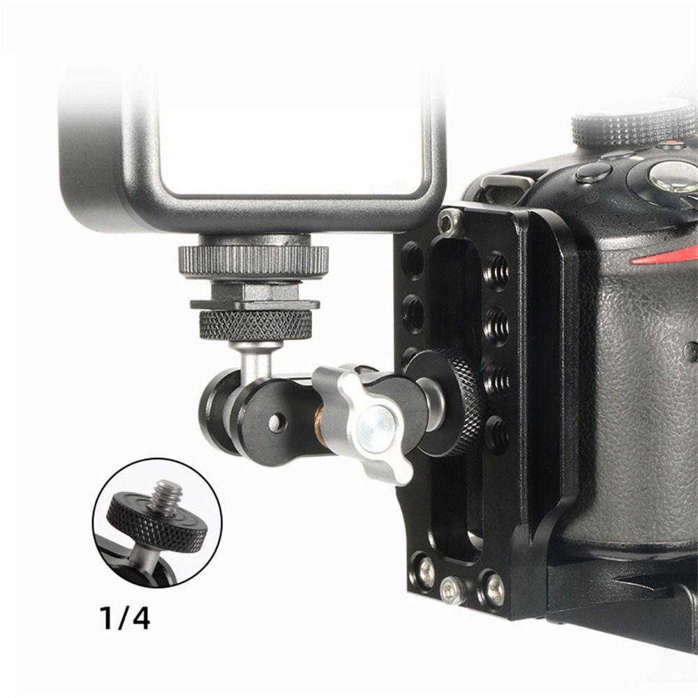 Double Ball Head Ball Magic Arm Aluminum Zinc Zinc Alloy Magic Arm Bracket Camera Magic Arm  Tripod Cage Rig