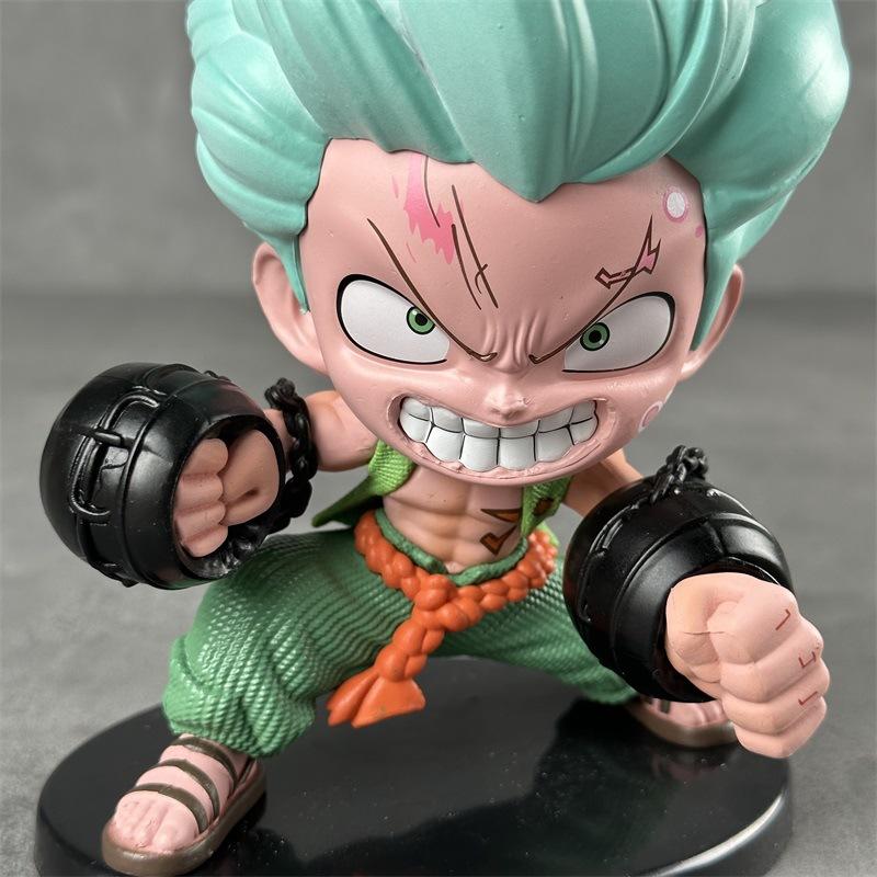 15cm Anime Zoro Sauron Roronoa Kämpfender Gefängnis Pvc Actionfigur Puppe Spielzeug Sammlung Modell Geschenk