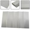 Bouclier Thermique Voiture Collecteur Turbo Échappements Isolation Thermique Moteur Électrique Plaque Aluminium Gaufré Isolation Résistante à la Chaleur 30cmx50cm
