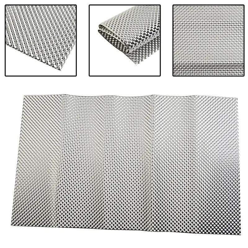 Car Heat Shield Turbo Manifold Exhausts Electrical Engine Heat ulation Plat Embossed Aluminum Heat Proof ulation 30cmx50cm