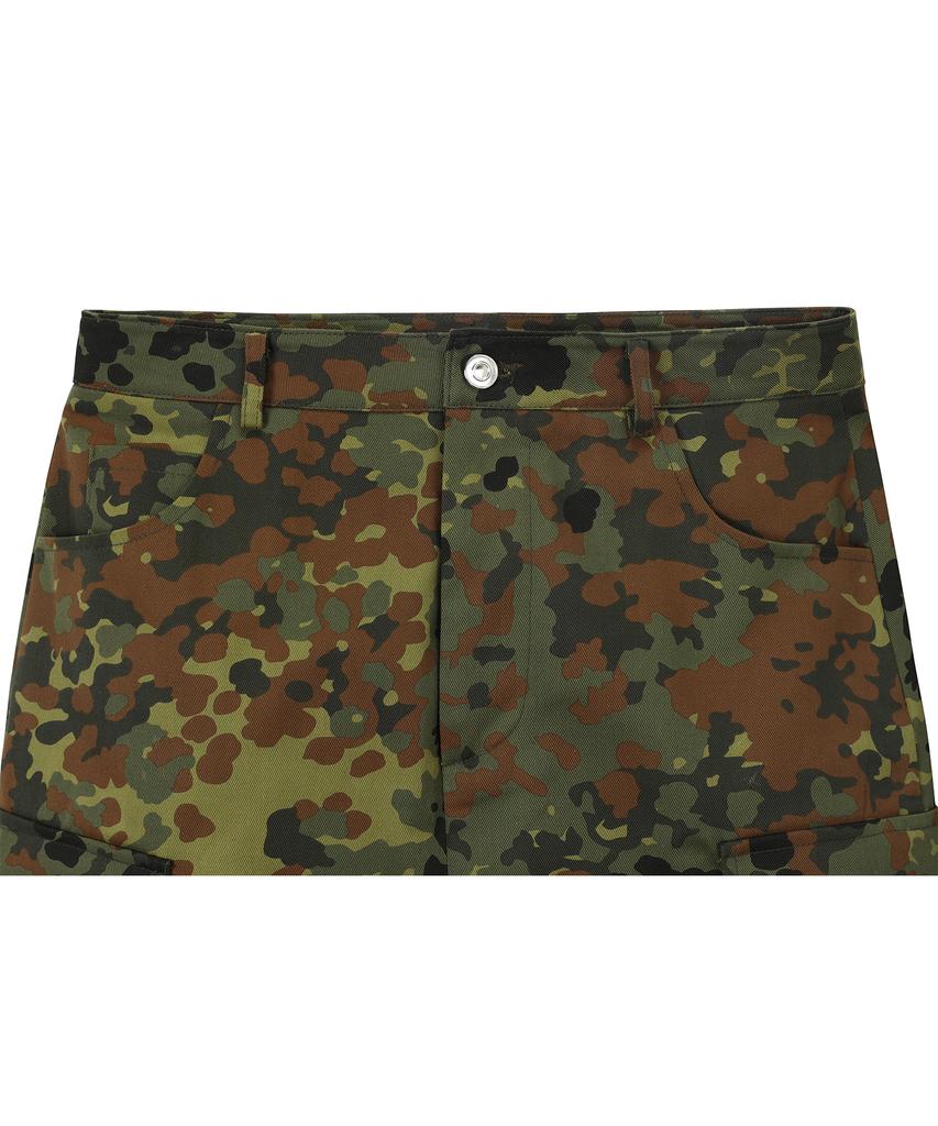 Cotton Rivers Club Cargo Skirt (Camouflage)