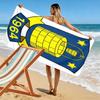 Brøndby IF POSTER Print Beach Towel, Large Soft Quick Dry Towel for Beach Camping Swimming