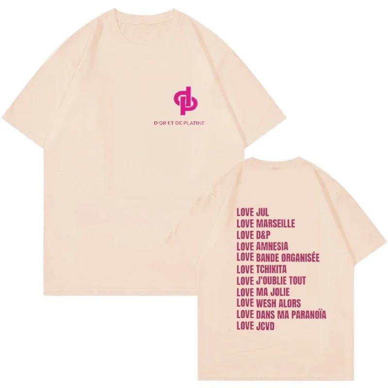 2025 Горячая Распродажа Любовь Джул Харадзюку Футболки Мужские Женские Поп-Музыка Футболка Модные Повседневные Футболки Топы Высокое Качество Короткий Рукав Повседневные L