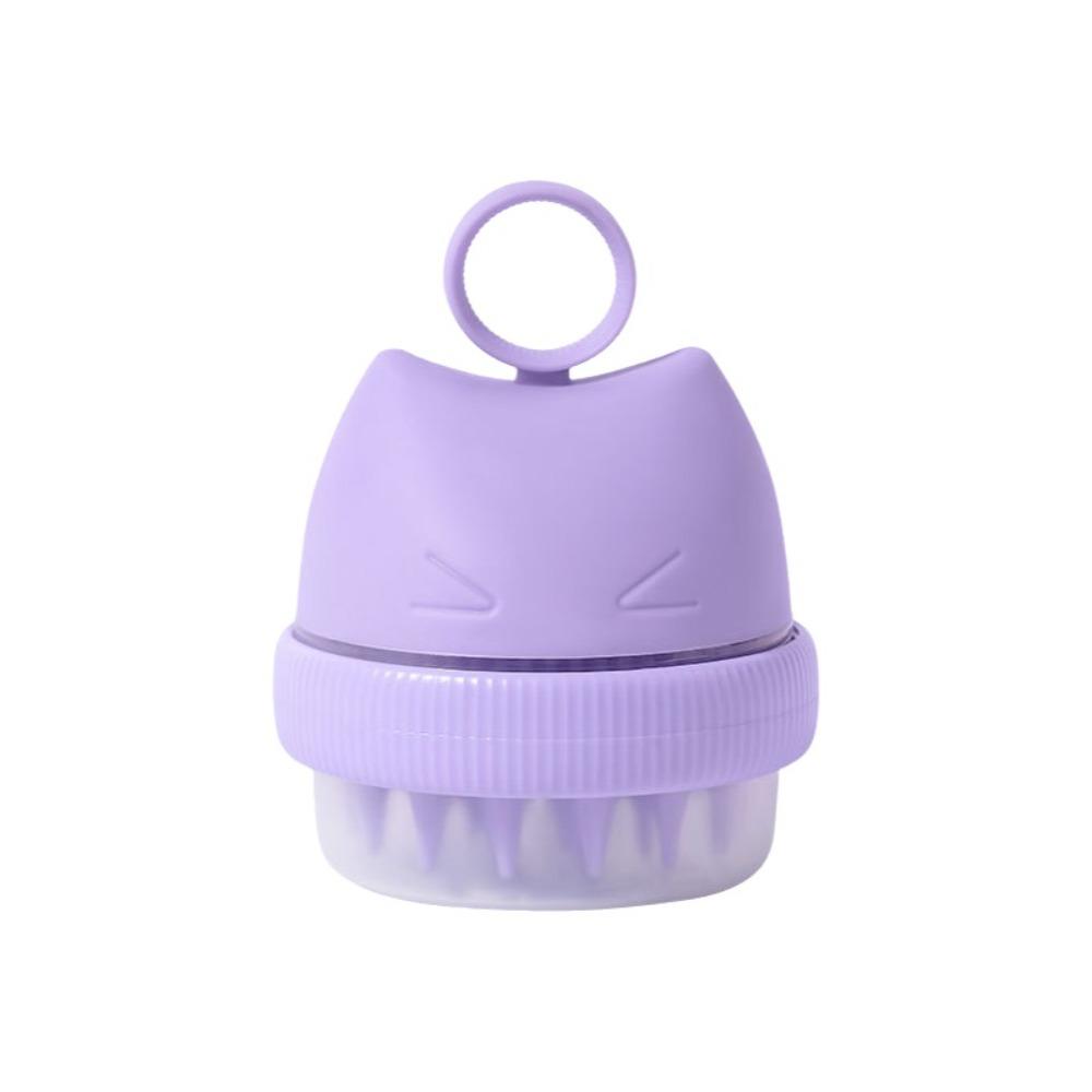 

Wet and Dry Use Cat Bath Brush Scrubbing Function Silicone Bath Brush Pet Care Products Style 3