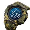 Men's Sports Watch, Chronograph, Backlight, Shock Resistant, Dual Display, 50M Water Resistant, Black