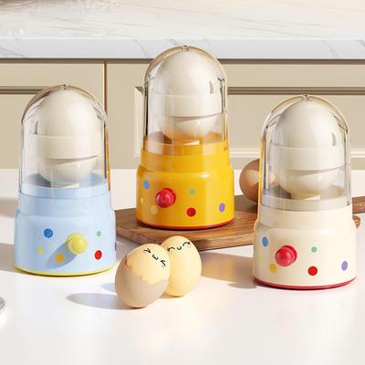 Hand Eggs Shaker Mixer Food Grade Egg Spinner Manual Multifunctional Tool In Shell Egg Spinner With Drawstring Baking Tools