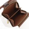 LOUIS VUITTON Compact zip Bi-Fold Wallet M61667 Brown Monogram canvas unisex Used
