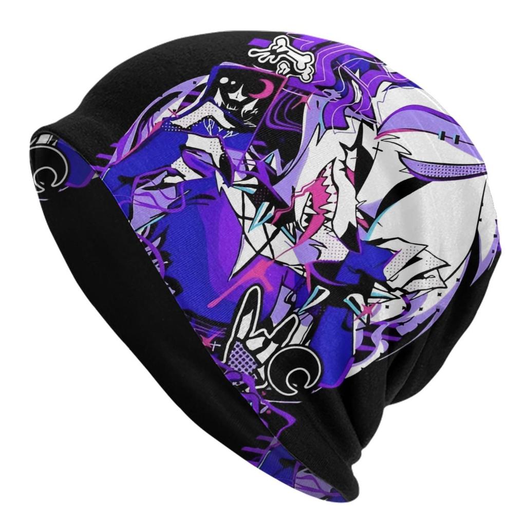 Loona Calling Caps Helluva Boss Anime Vintage Unisex Outdoor Skullies Beanies Hats Summer Warm Head Wrap Bonnet Hat
