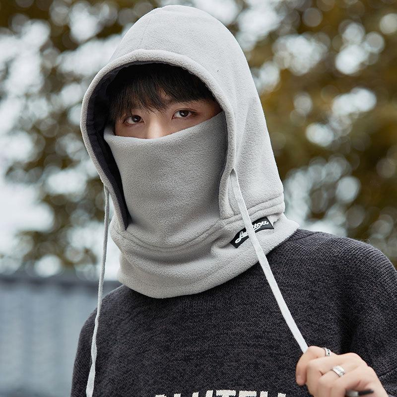 

Мужчины и женщины могут носить флис, теплые наушники, осенне-зимний зеленый спортивный шарф-накидку для велоспорта для пар Men and women can wear it, warm and elastic