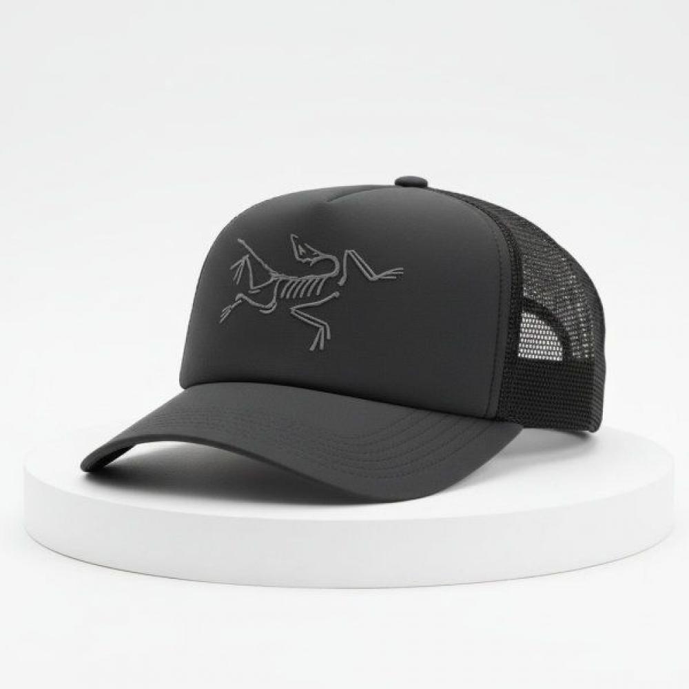 Arc Teryx Bird Trucker Curved Brim Hat Aepsu07764blk Black/Single size (around 55 to 60)