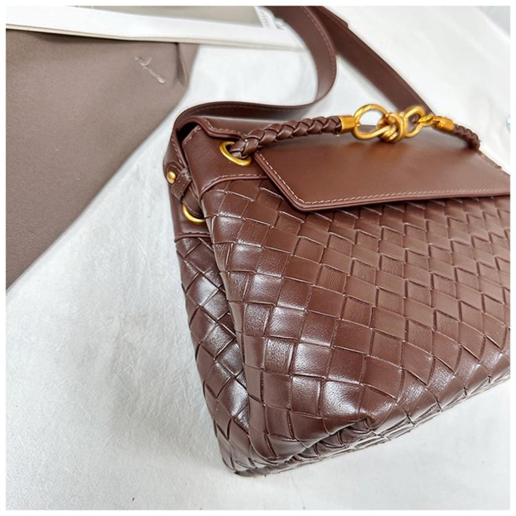 Xeie Thuk Shoulder Crossbody Handbag Women PU Adjustable Strap Daily Commute