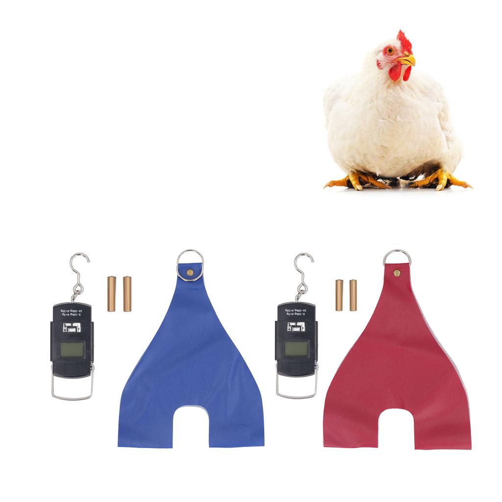 Chicken Holder Sling Weight Scale Versatile Portable Chicken Carrier Hanging Weight Scale for Hen Ro
