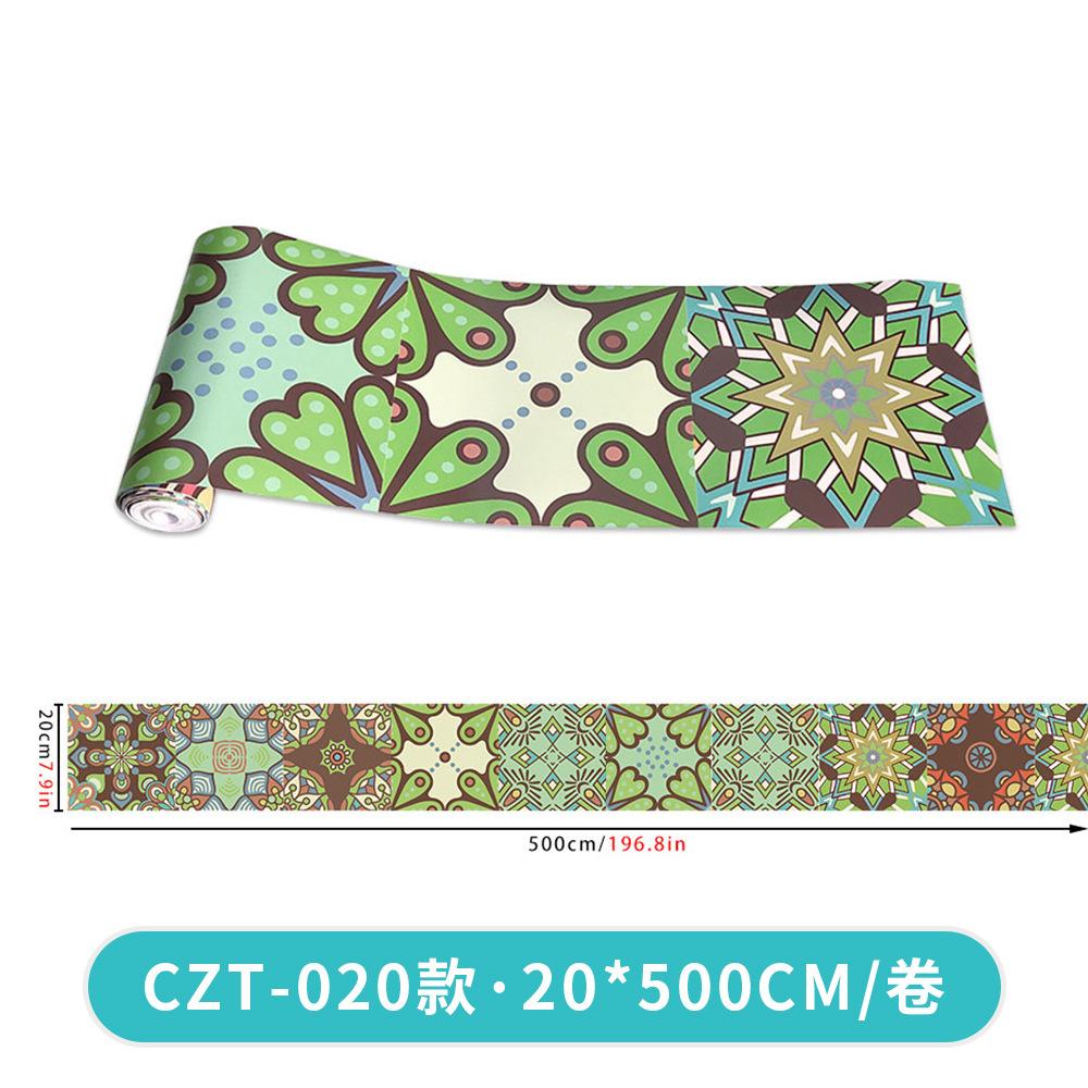 

Meiji Імітація Європейської Плитки Самоклеюча Наклейка Ресторан Стіна Dyi Декорація Креативна Настінна Наклейка Водонепроникні ПВХ Шпалери Живопис Customized size, please contact customer service.