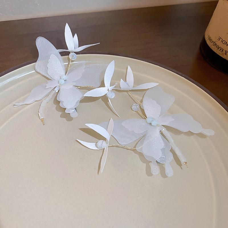 Holiday wind egg flower other side flower grab clip sweet girl bangs side hairpin bohemian hair accessories