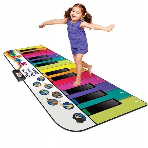 Super Merchant Regenboog Kleuren Piano Mat |Mata 180Cm Do Nauki Gry Kolorami |Speelgoed Van Het Jaar