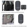 Easy Clean Car Seat Back Cover Waterproof Leather Kick Guard Easy Installation Full Protection Mat Cover