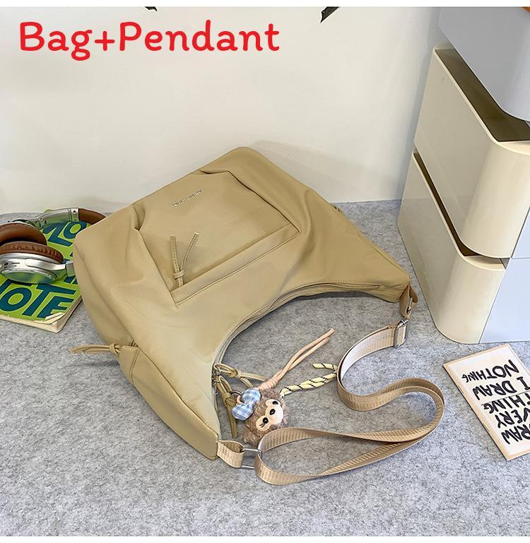 Minimalist Deli S Tote Bag With Padded Polyester Fabric And Urban Style For Commuting