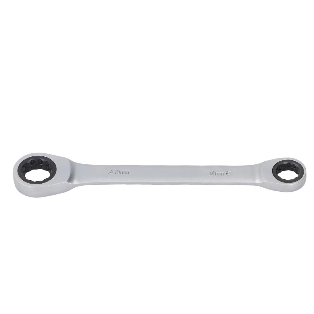 Ratchet Wrench Set 72 Teeth Double Head Box End Multifunctional Torsion Wrench Combination Kit with 10 Replacement Heads