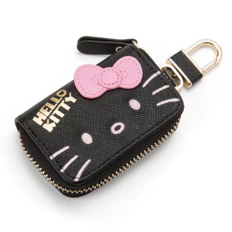 Stylish Women Kuromi Zipper Key Bag In Premium Pu Leather For Car Key Protection