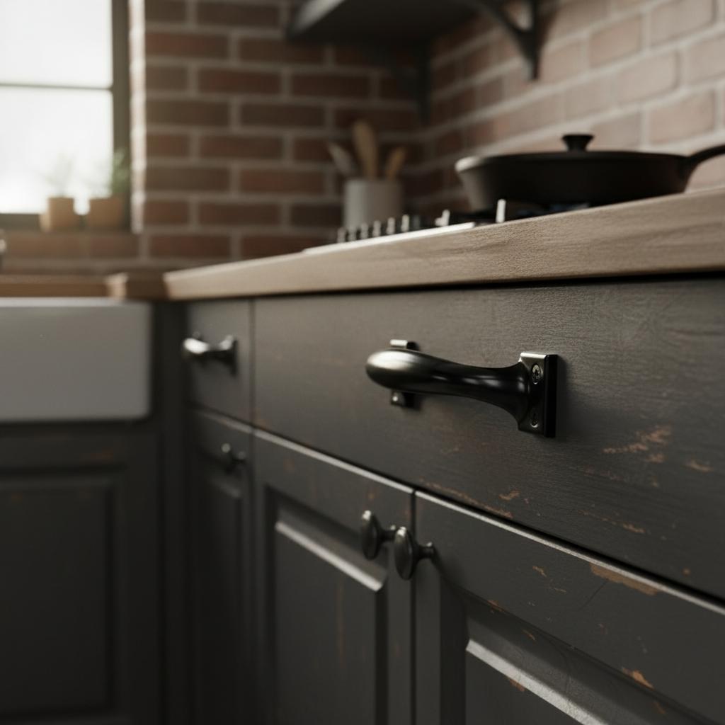 Stainless Steel Cabinet Door Handle Thickened Design For Wardrobe Door Window
