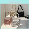 Stylish Large Capacity Underarm Bag For Women 2024 Trendy Soft Nylon Crossbody Bag